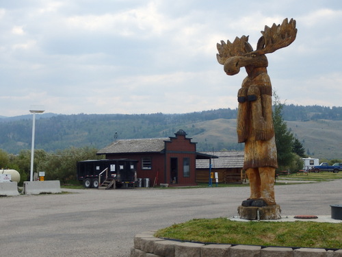 GDMBR: Gasoline Station Attractions, Bullwinkle and Yogi.